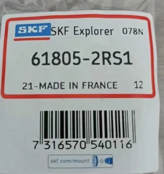 Balero 61805-2RS SKF